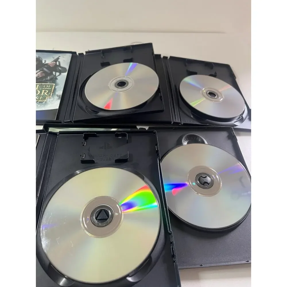 PlayStation 2 Lot Of 4 PS2 Shooter Games Medal of Honor Soldier Ace Combat Storm